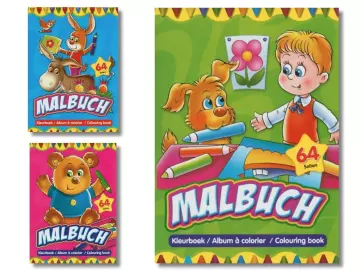 Malbuch A4 64 Seiten