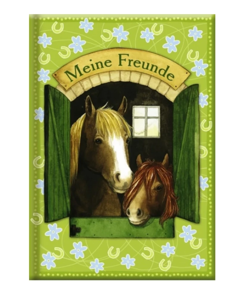 Freundebuch für Pferdefans