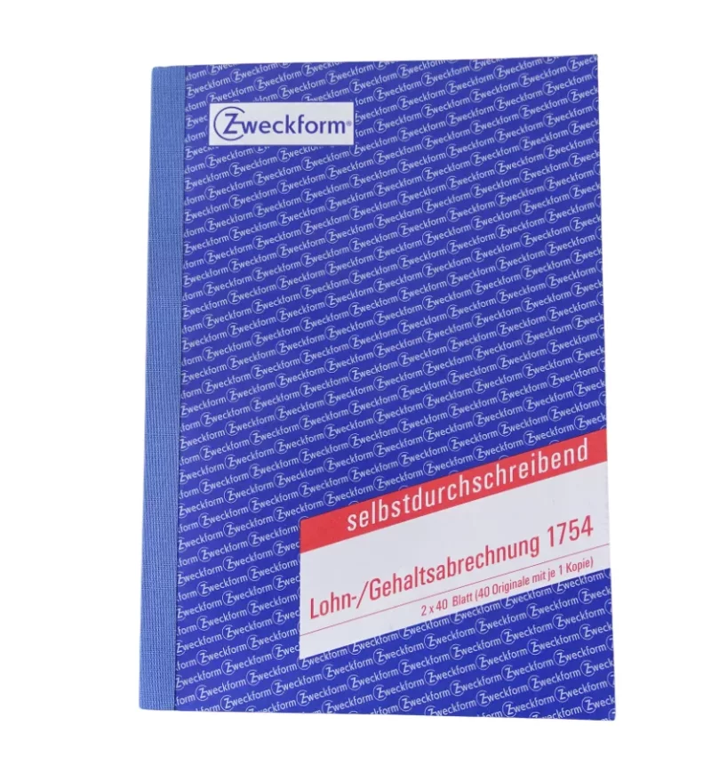 Lohn- / Gehaltsabrechnung 1754