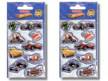 Stickers 3D HOT WHEELS