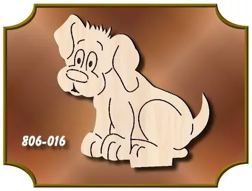 Steckfigur HUND zu Sommerbaum Aufsteller