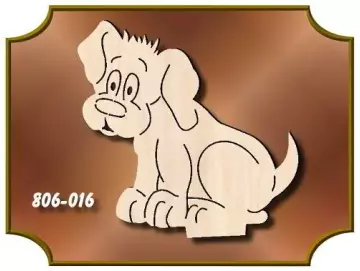 Steckfigur HUND zu Sommerbaum Aufsteller