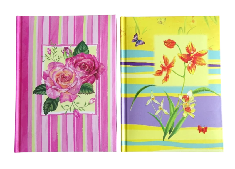 Notizbuch mit Stift FLOWERS