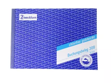 Buchungsbelege 308 von ZWECKFORM