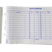 Buchungsbelege 308 von ZWECKFORM