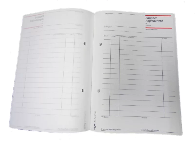 Rapporte / Regieberichte RP510