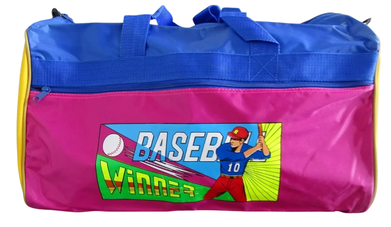 Sporttasche BASEBALL-Motiv