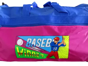 Sporttasche BASEBALL-Motiv