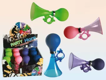 Fahrrad-Hupe bunt 3er-Set