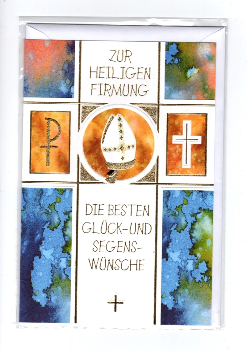 Zur Firmung Glückwunschkarte
